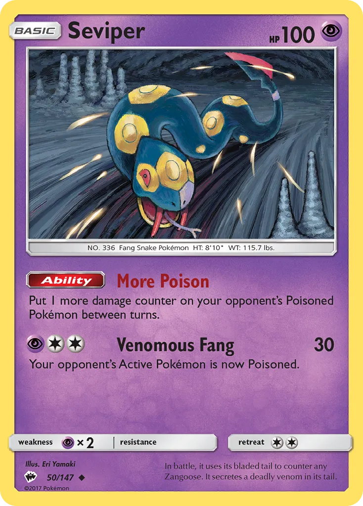 Seviper card image