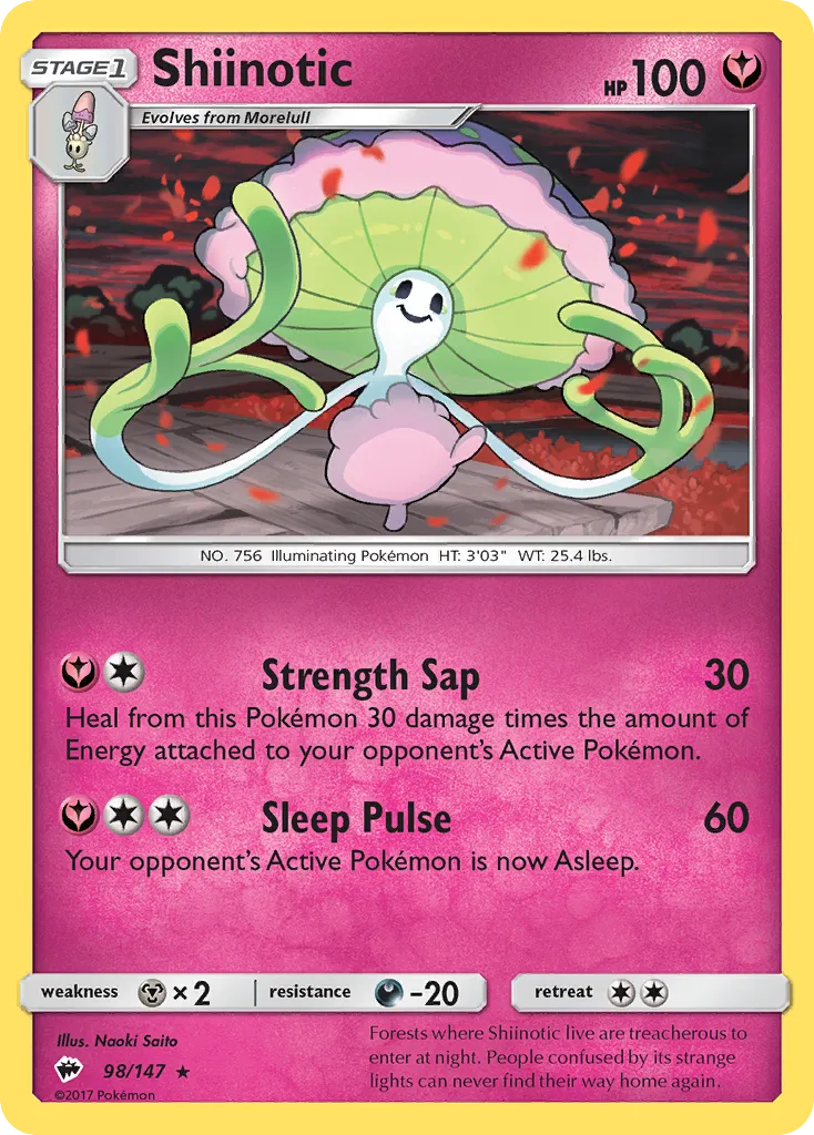 Shiinotic card image