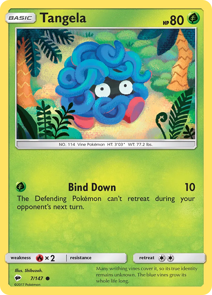 Tangela card image