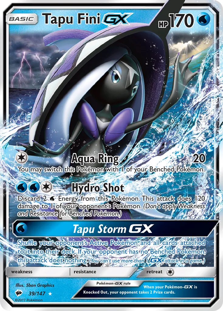 Tapu Fini-GX card image