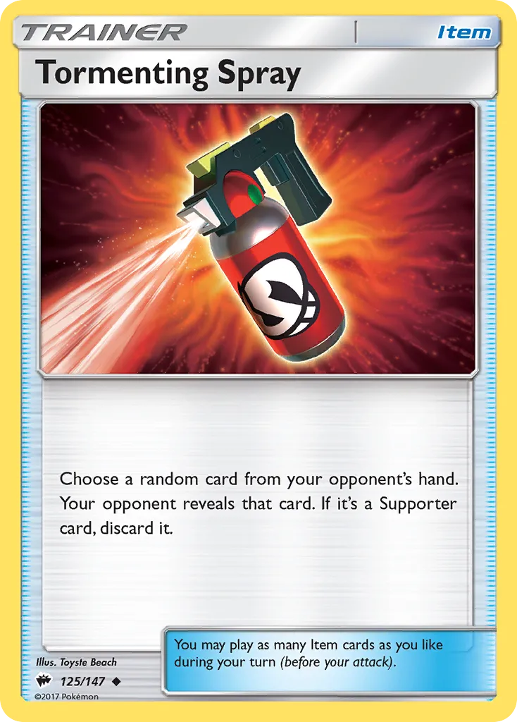 Tormenting Spray card image