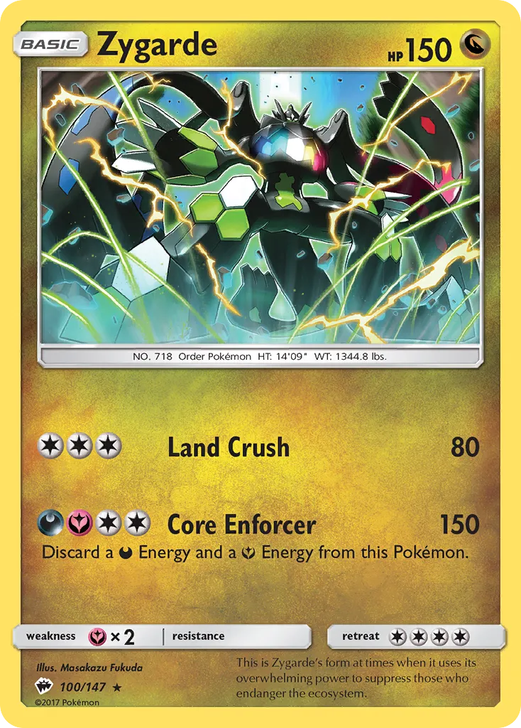 Zygarde card image
