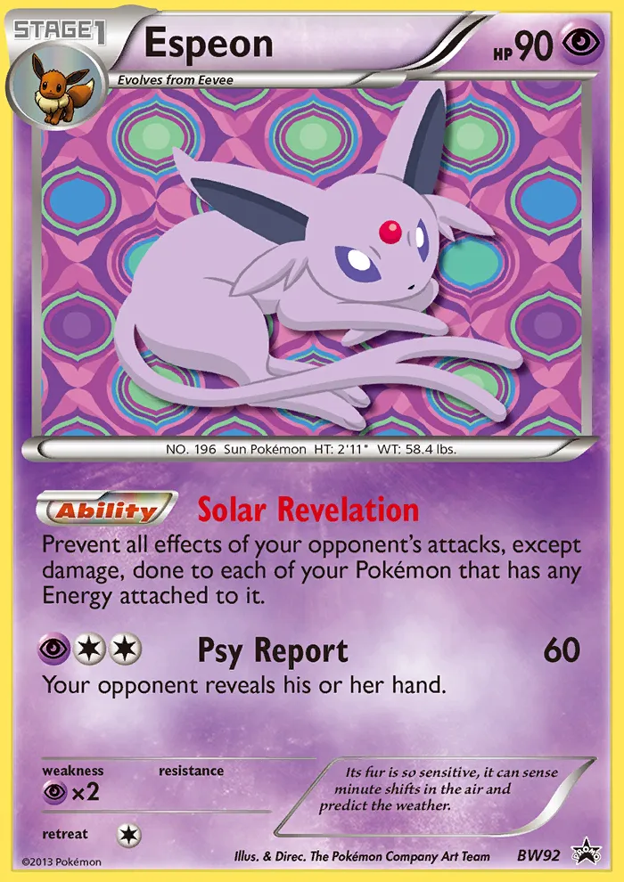 Espeon card image