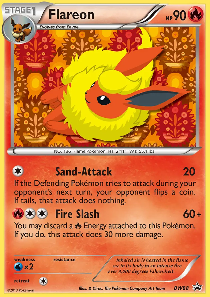 Flareon card image