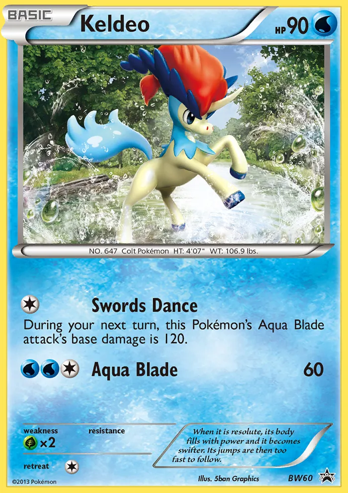 Keldeo card image