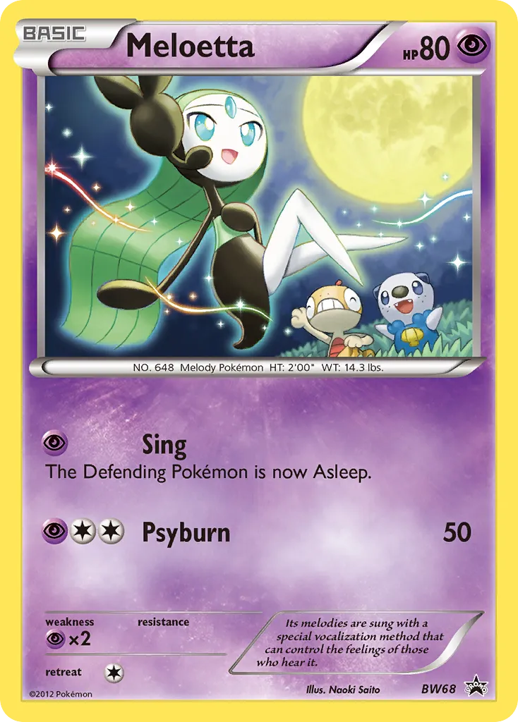 Meloetta card image