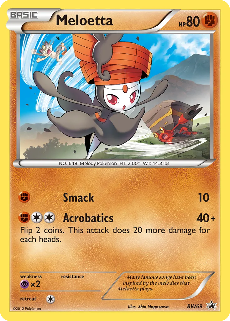Meloetta card image