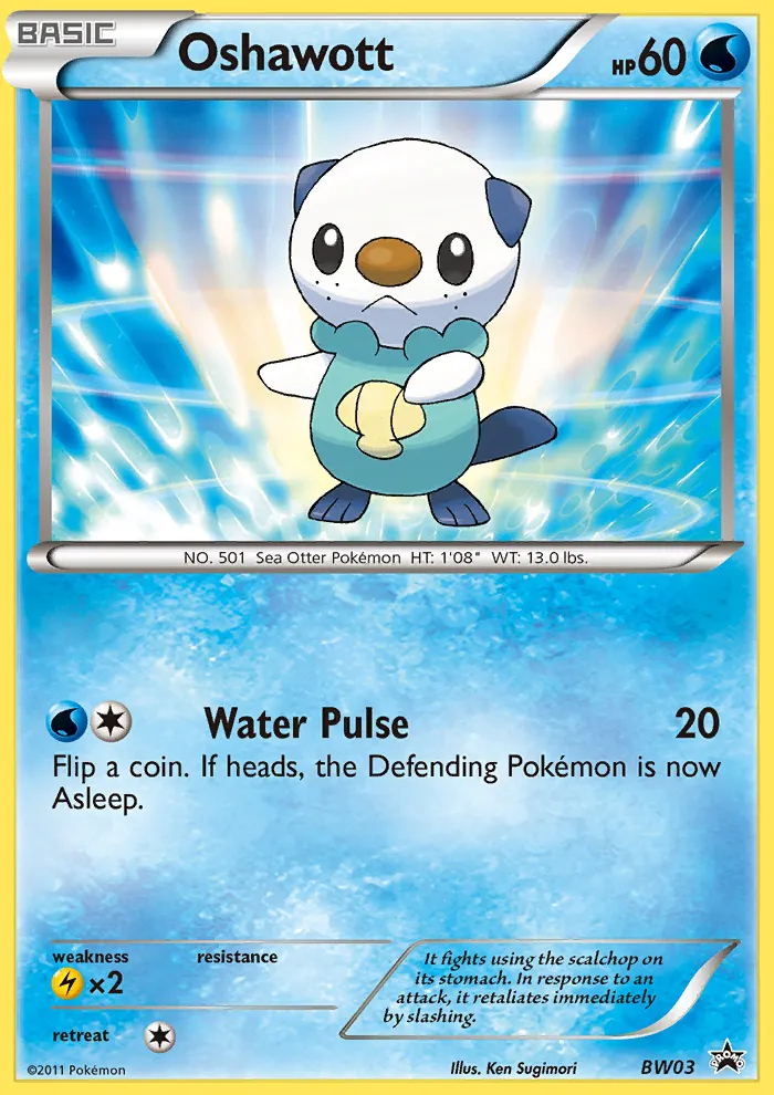 Oshawott card image