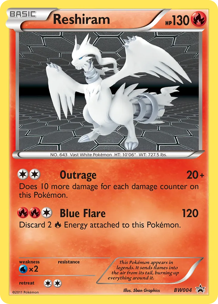 Reshiram card image