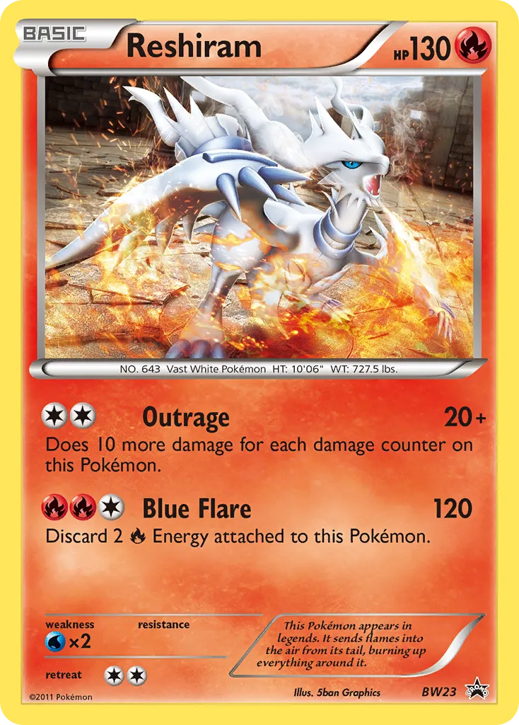 Reshiram card image