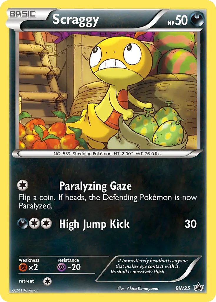 Scraggy card image