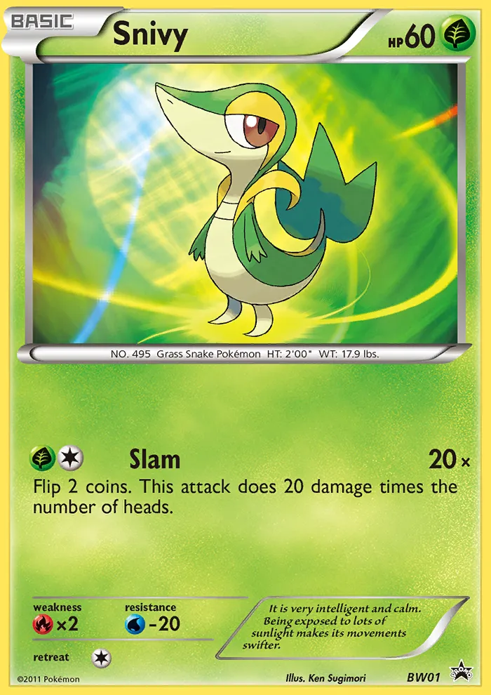 Snivy card image