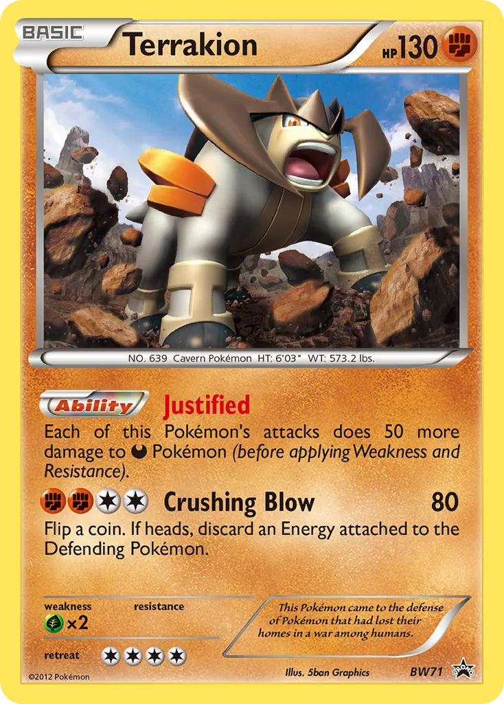 Terrakion card image