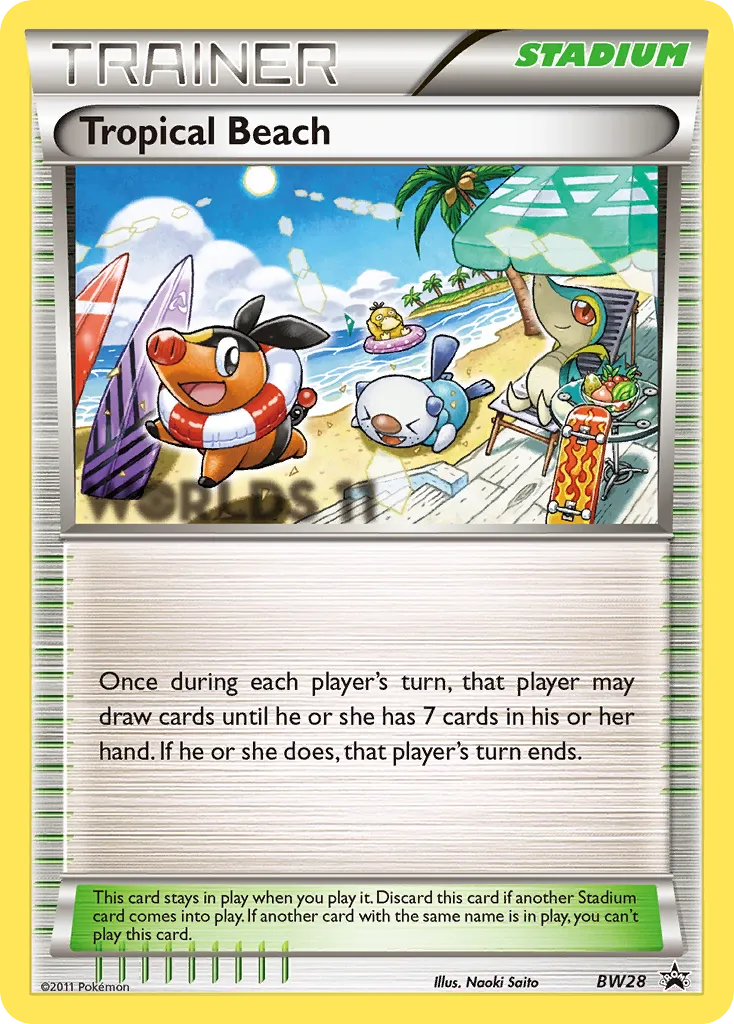 Tropical Beach card image