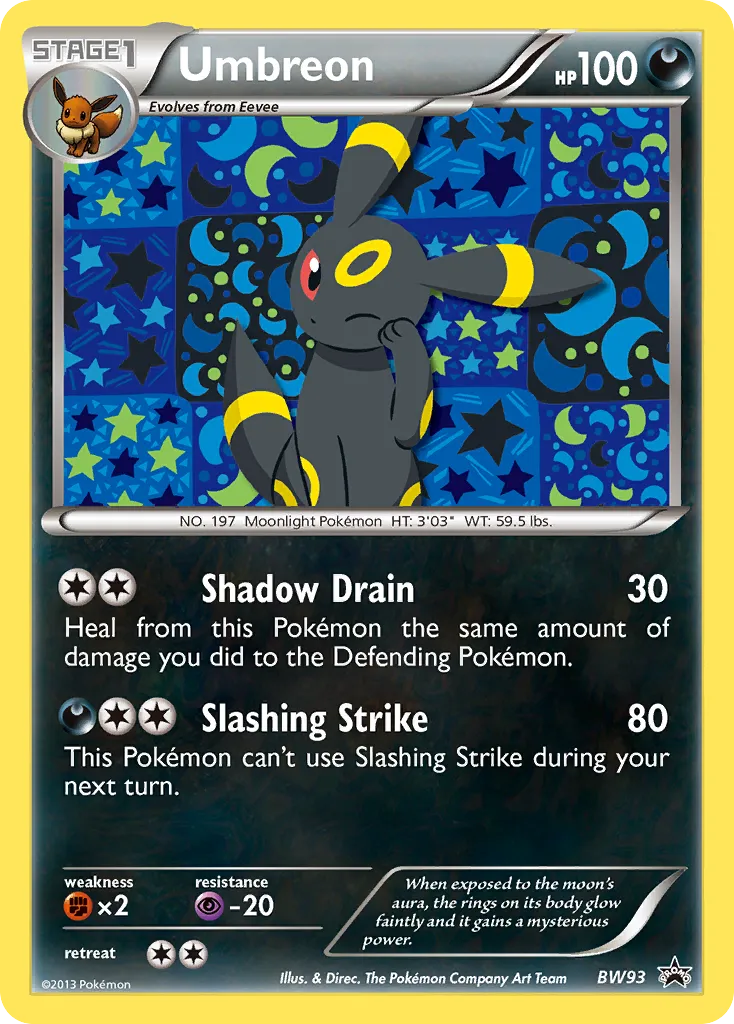 Umbreon #BW93 card image