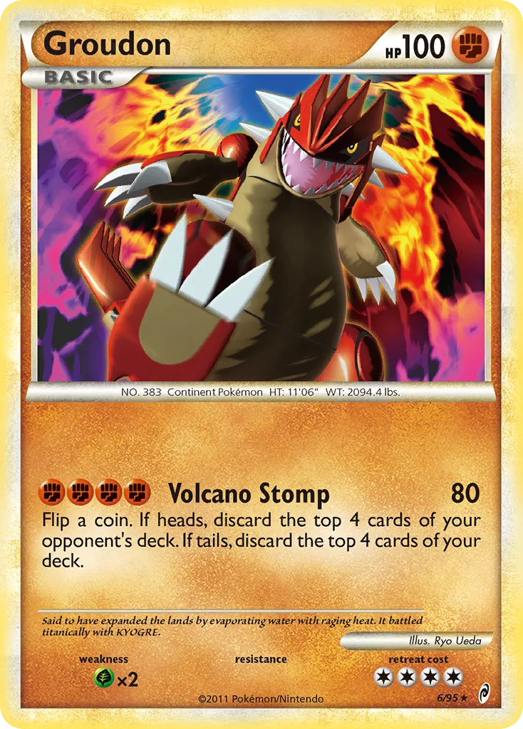 Groudon card image