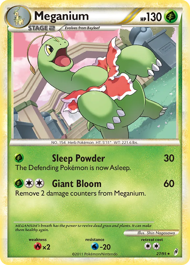 Meganium card image