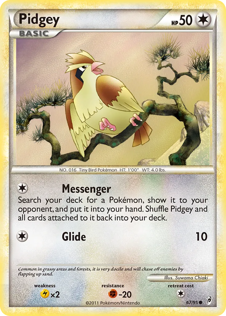 Pidgey card image