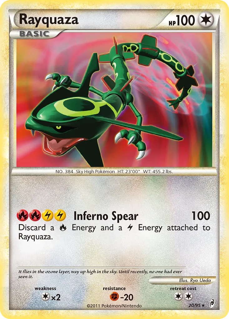 Rayquaza #20 card image