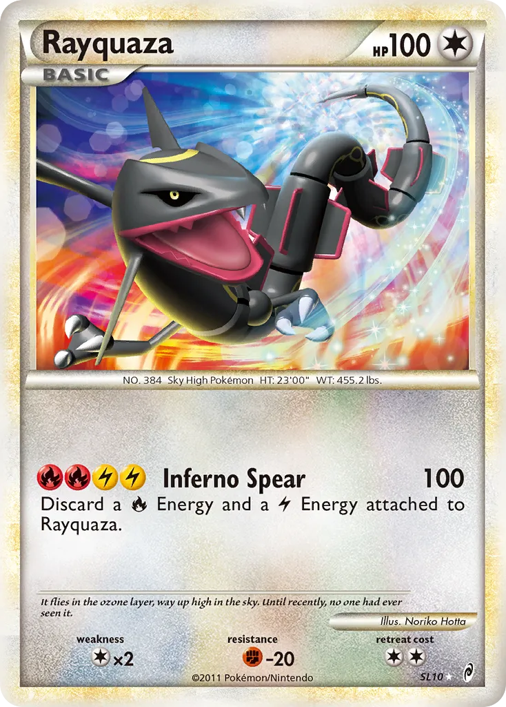 Rayquaza #SL10 card image