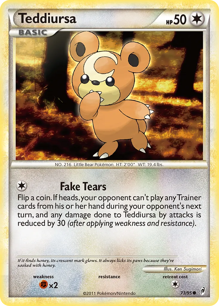 Teddiursa card image