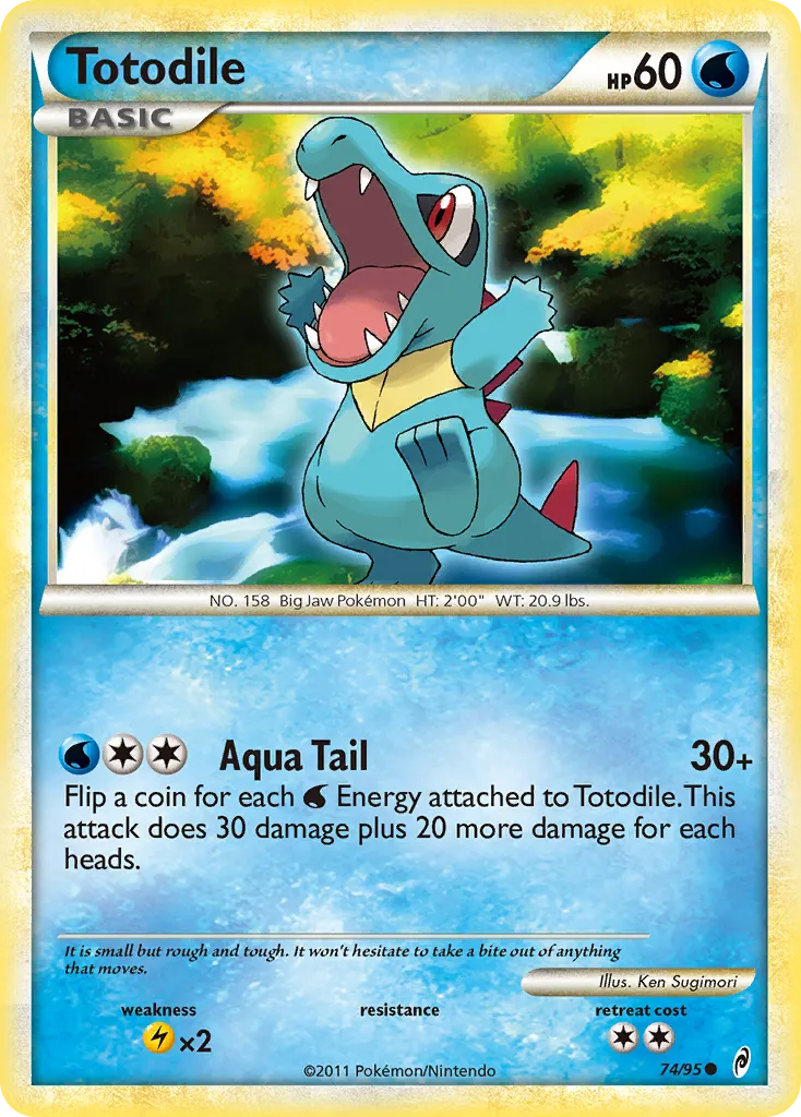 Totodile card image