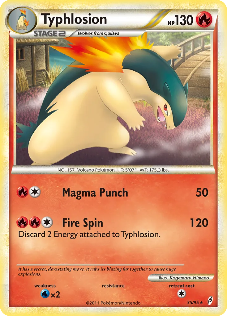 Typhlosion card image