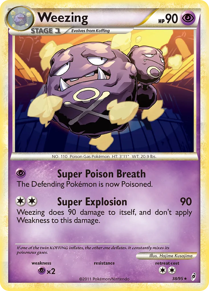 Weezing card image