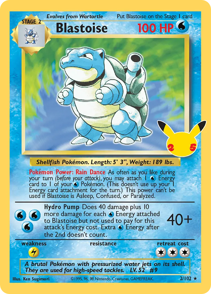 Blastoise card image