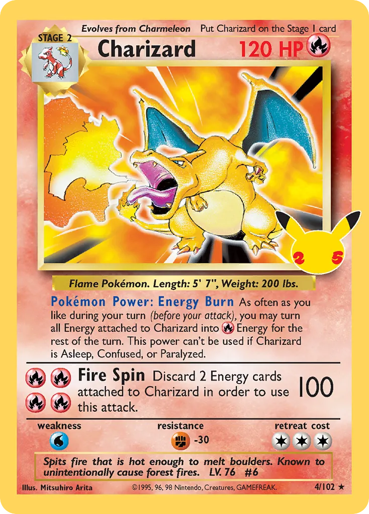 Charizard #4 card image