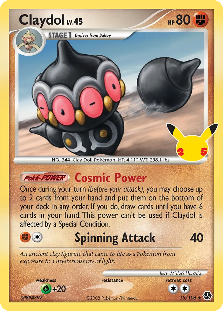 Claydol card image