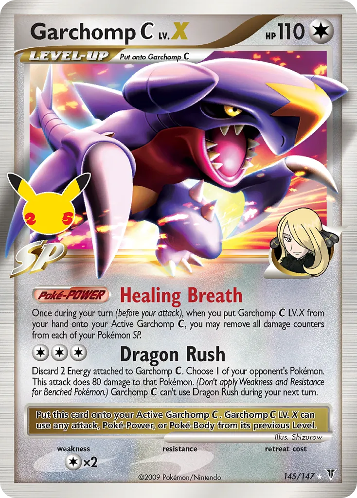 Garchomp C LV.X card image