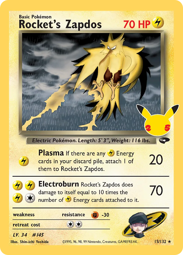 Rocket's Zapdos card image