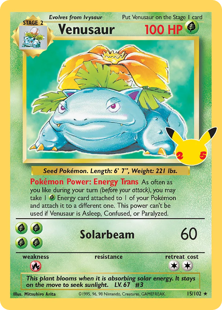 Venusaur card image