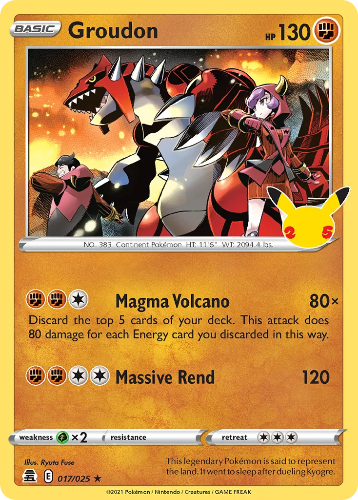 Groudon card image