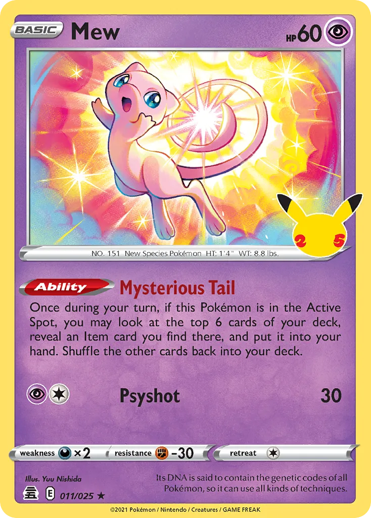 Mew card image