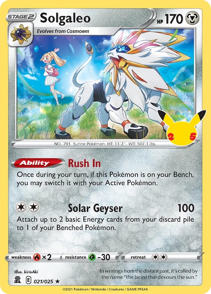 Solgaleo card image