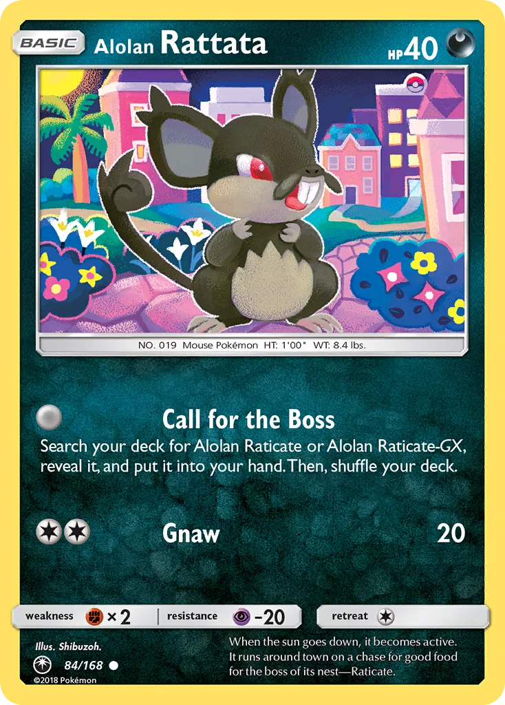 Alolan Rattata card image