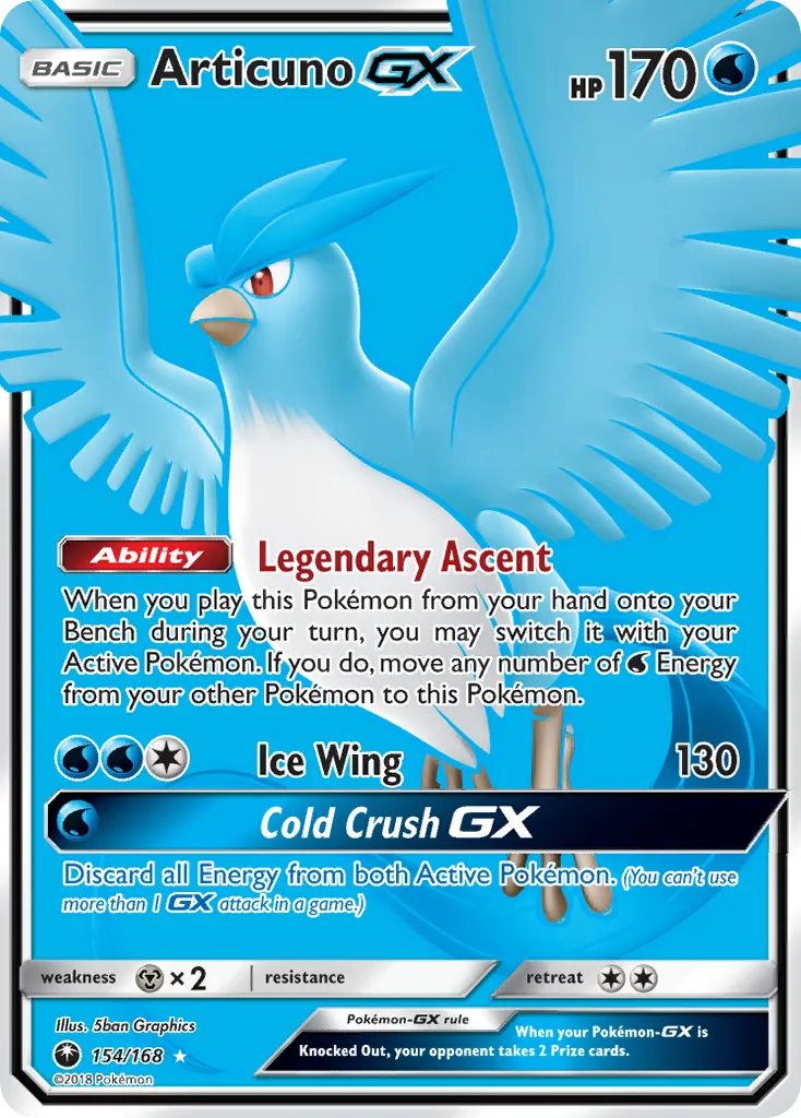 Articuno-GX card image