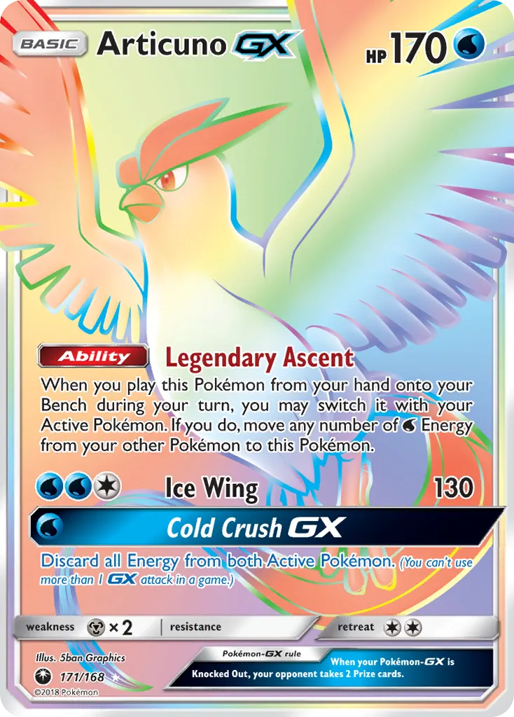 Articuno-GX #171 card image