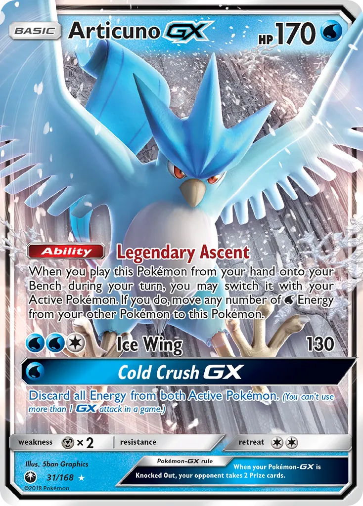 Articuno-GX card image