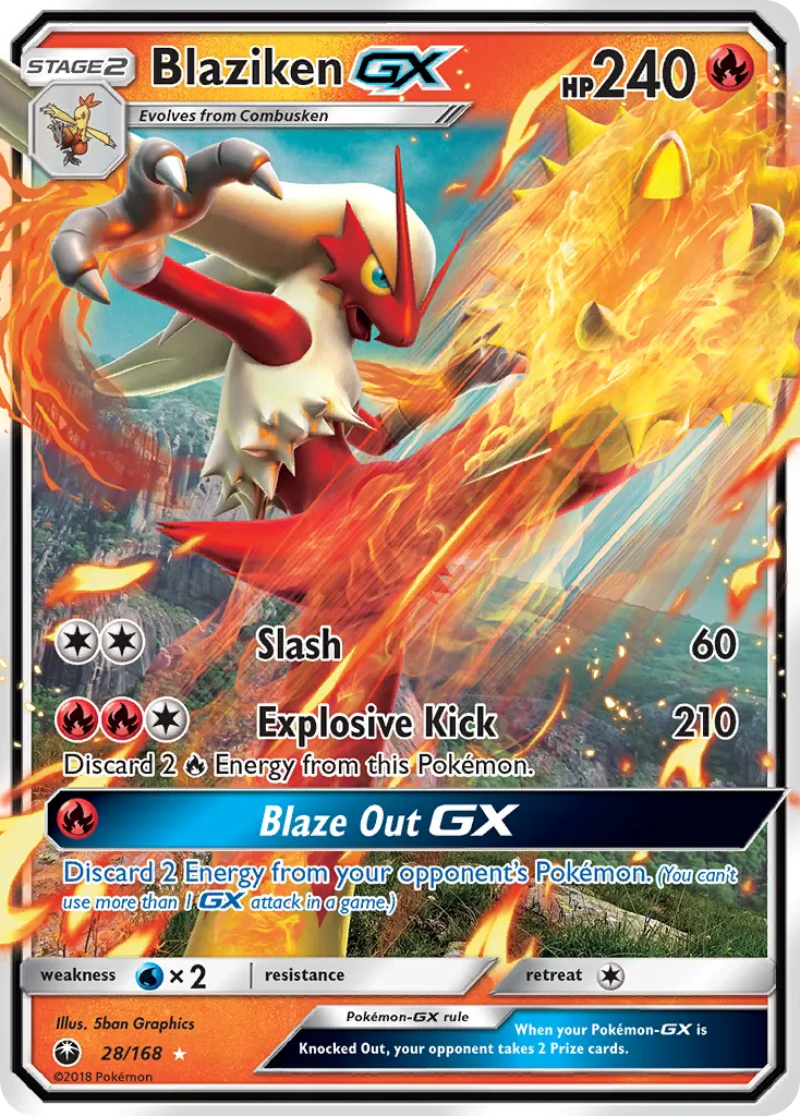 Blaziken-GX card image