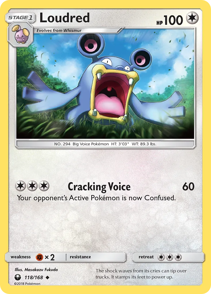 Loudred card image