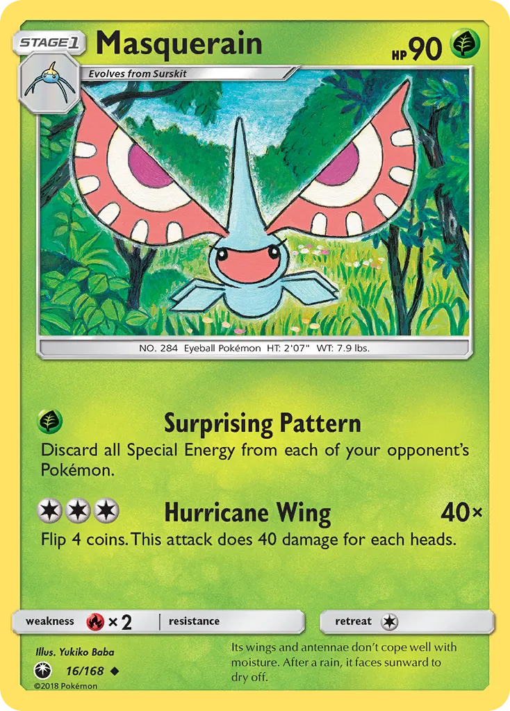 Masquerain card image