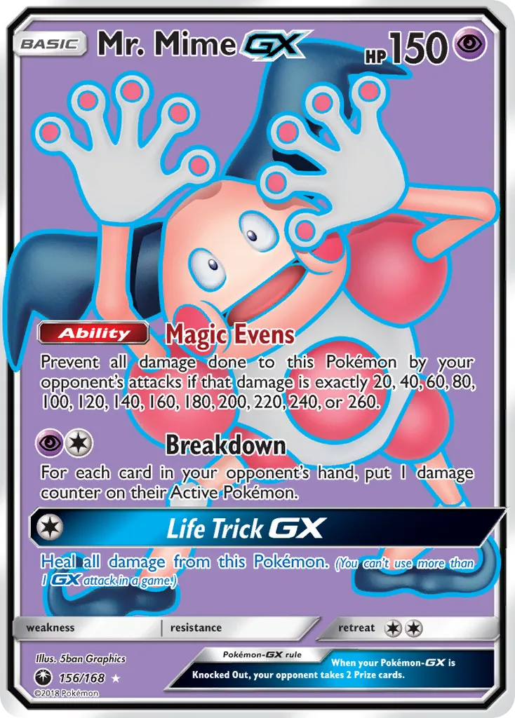 Mr. Mime-GX card image