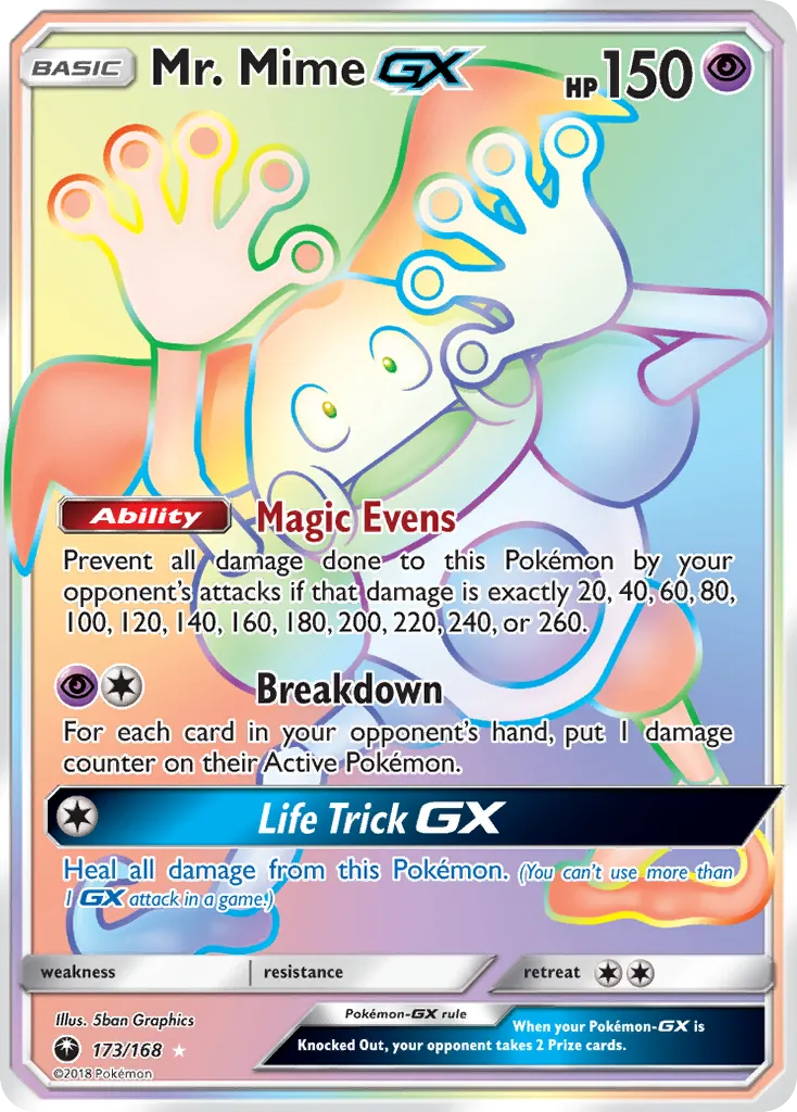 Mr. Mime-GX card image
