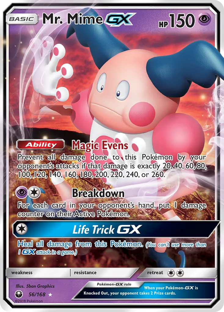 Mr. Mime-GX card image