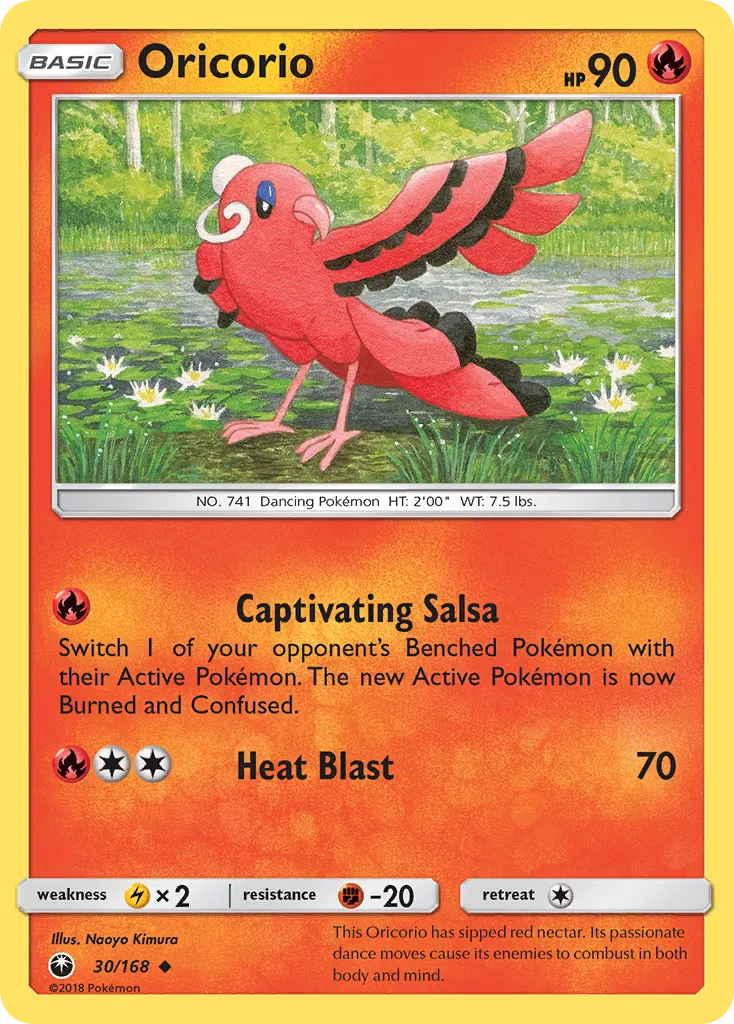 Oricorio card image