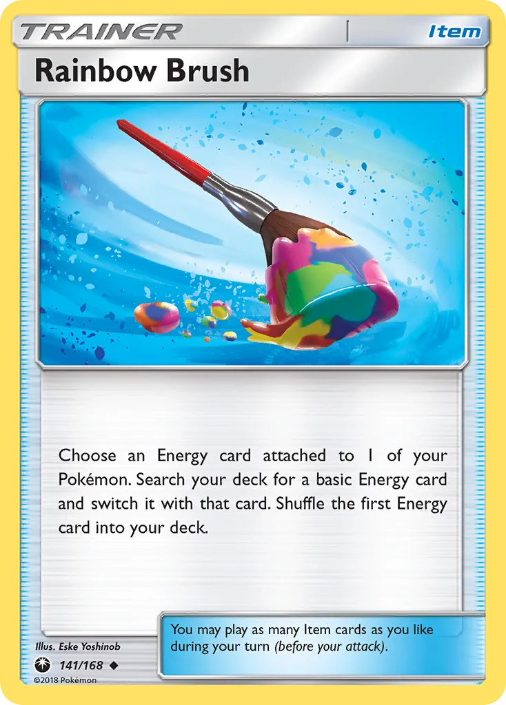 Rainbow Brush card image
