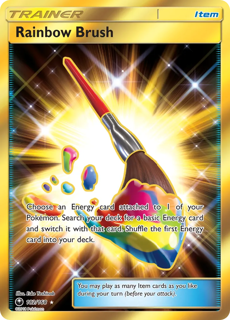 Rainbow Brush card image
